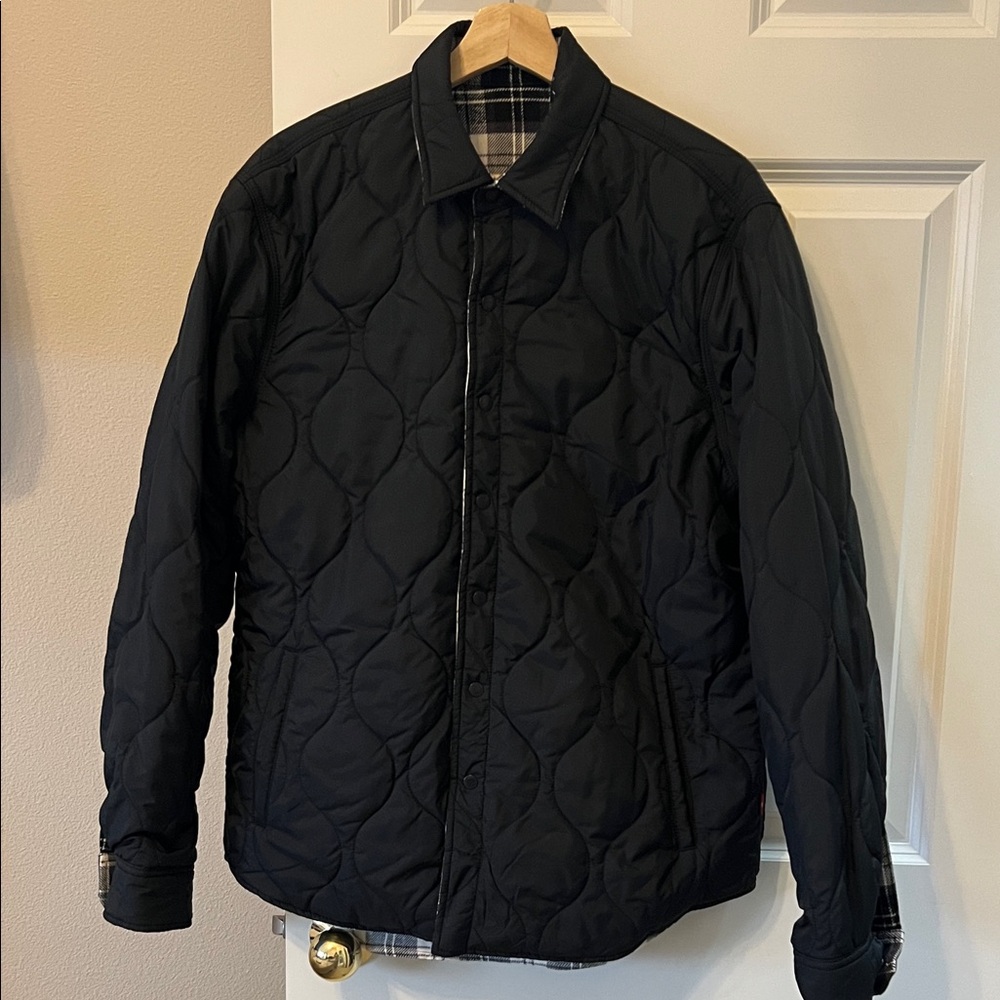 Men's Levi’s Quilted reversible Black Jacket